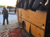 Рядом с автобусом под Волновахой взорвалась ракета - ОБСЕ. ВИДЕО